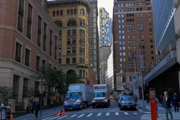 Nowy Jork Usa Czerwca 2015 Spaceru Ulicami Nowego Jorku Manhattan — Zdjęcie stockowe