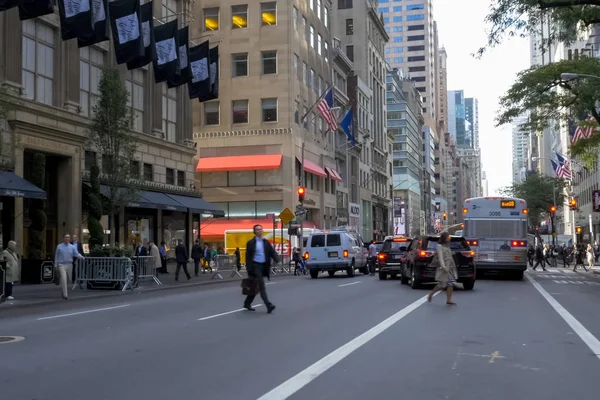 New York Usa June 2015 Walking Streets New York Manhattan — Stock Photo, Image