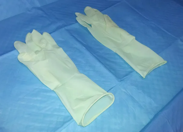 Ein Paar Sterile Handschuhe — Stockfoto