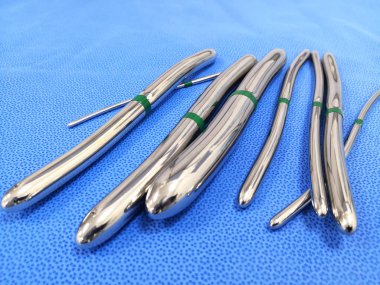 Uterine Dilator Set clipart