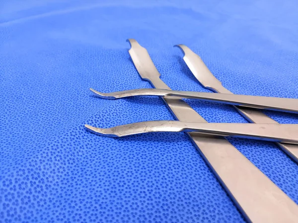 Close Afbeelding Van Orthopedisch Chirurgisch Instrument Hohmann Retractor — Stockfoto