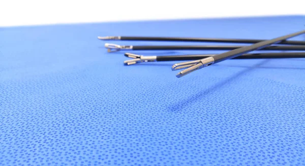 Closeup Image Laparoscopic Surgical Instruments Tips — Stock Photo, Image