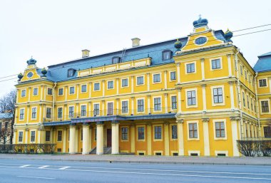 Menshikov Sarayı bir Saint Petersburg'daki en eski yapılardır ve Peter büyük barok tarzı Rusya iyi bir örnektir