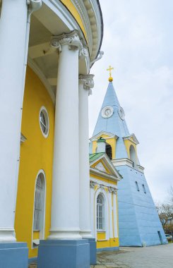 Kilise şeklinde piramit Paskalya çanak, Saint Petersburg, Rusya Federasyonu şeklinde benzerlik nedeniyle Kulich denir