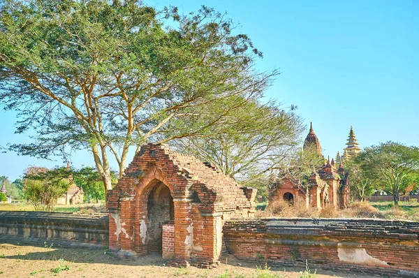 Bagan Αρχαιολογικό Μουσείο Είναι Καλύτερο Μέρος Για Εξερευνήσετε Αρχαία Αρχιτεκτονική — Φωτογραφία Αρχείου