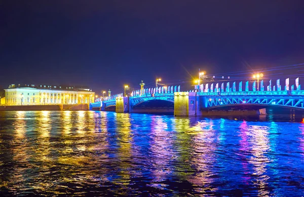 Saint Petersburg Russland April 2015 Neva Ist Die Wichtigste Wasserstraße — Stockfoto