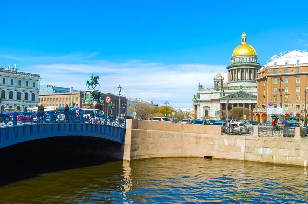 Sankt Petersburg Ryssland April 2015 Sankt Petersburg Mycket Rik Sevärdheter — Stockfoto
