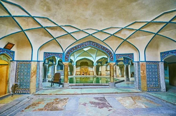 Kerman Irán Octubre 2017 Interior Del Lugar Baño Hammam Ganjali — Foto de Stock