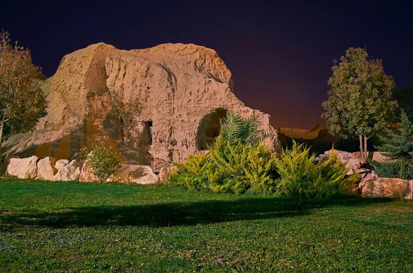 Gliny Starożytne Ruiny Zamku Dokhtar Panieńskie Znany Również Jako Świątynia — Zdjęcie stockowe