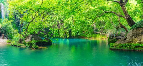 Parque Natural Kursunlu Pérola Região Antalya Possui Cascata Cachoeiras Cênicas — Fotografia de Stock