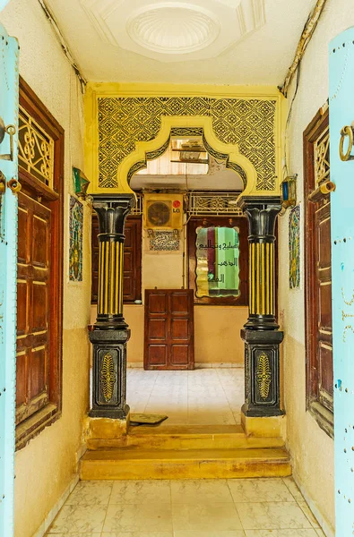 Sousse Tunisko Srpna 2015 Přijímací Hala Malého Hotelu Nachází Autentické — Stock fotografie