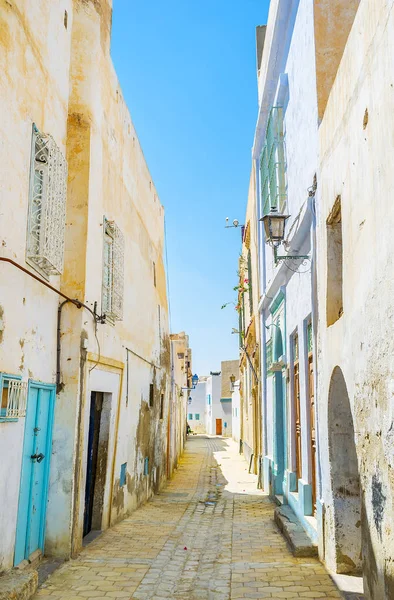 Passeggiata Quotidiana Nella Vecchia Medina Uno Dei Principali Monumenti Della — Foto Stock