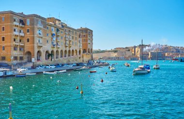 Günlük Valletta Grand Harbour çevresinde üç Ortaçağ şehir - Birgu, Senglea ve Cospicua, Malta ziyaret ile iyi yolculuklar.