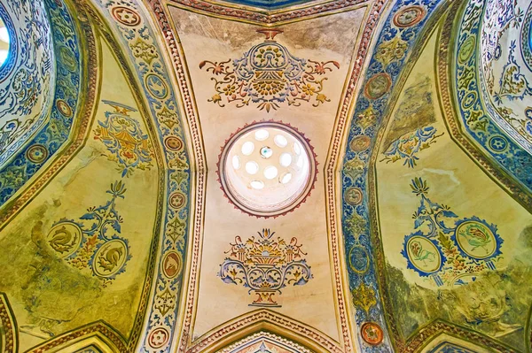 Kashan Irán Octubre 2017 Pintoresca Bóveda Garmkhaneh Hot Bath Hall — Foto de Stock