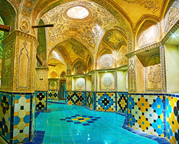 Kashan Irán Octubre 2017 Hammam Sultan Amir Ahmad Qasemi Bathhouse — Foto de Stock
