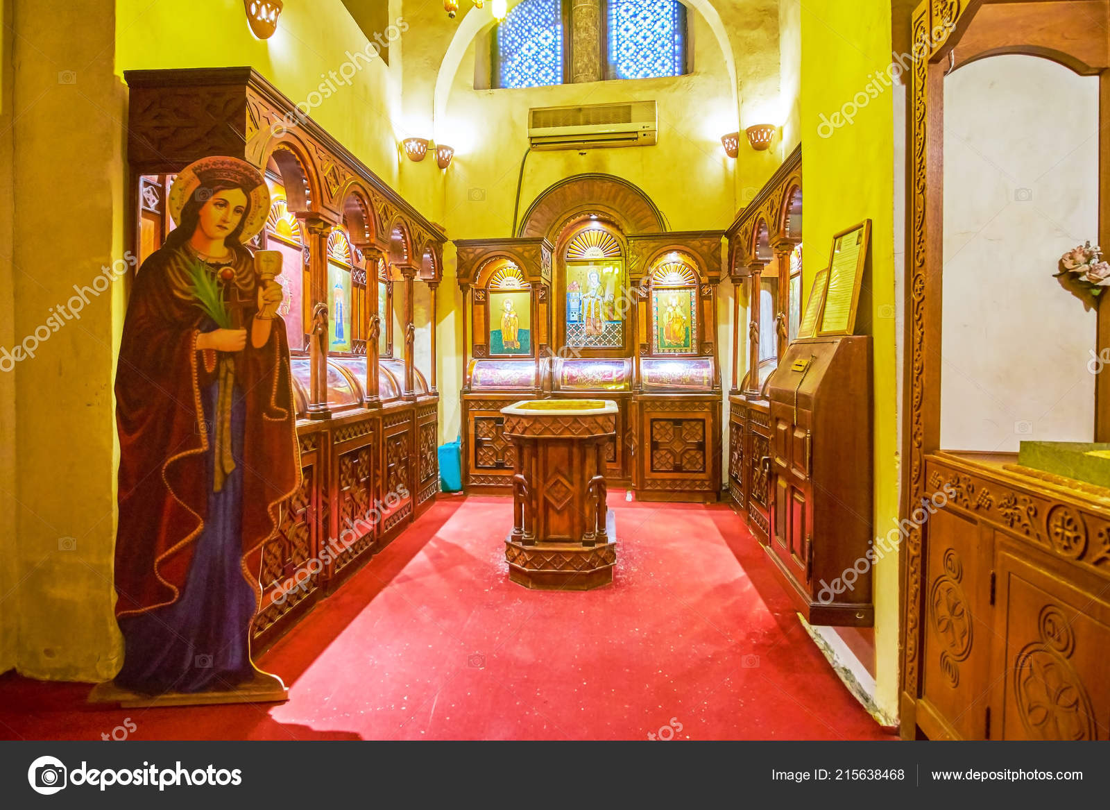 Cairo Egypt December 2017 Small Chapel Abu Serga Church