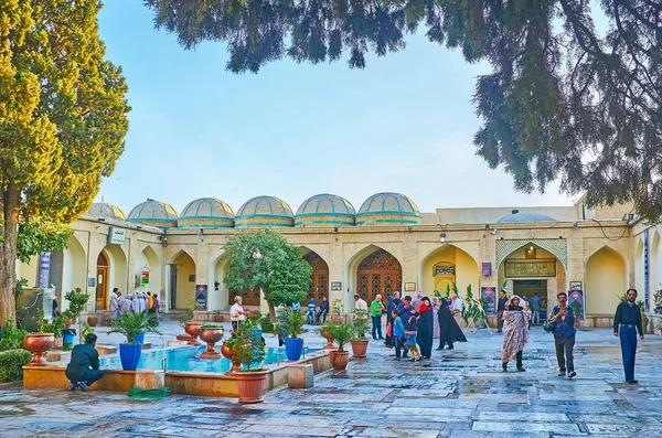 Σιράζ Ιράν Οκτωβρίου 2017 Imamzadeh Ali Ibn Hamzeh Ιερό Προσκύνημα — Φωτογραφία Αρχείου