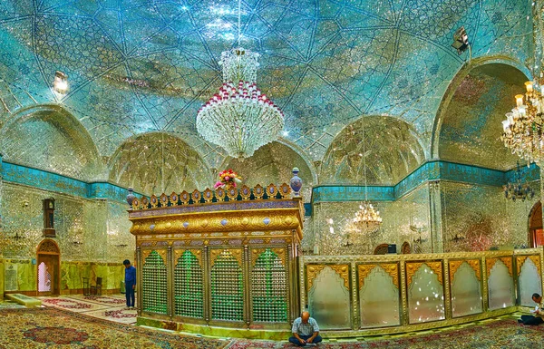Yazd Iran Oktober 2017 Panorama Des Imam Zadeh Jafar Mausoleums — Stockfoto