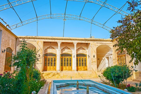 Yazd Iran Oktober 2017 Mansion Yazd Bar Association Har Skuggiga — Stockfoto