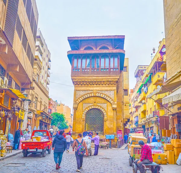 Cairo Egito Dezembro 2017 Sabil Kuttab Katkhuda Uma Pérola Arquitetura — Fotografia de Stock
