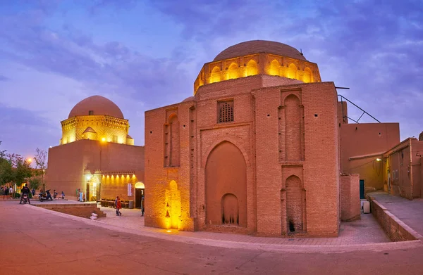 Yazd Iran Ekim 2017 Skender Hapis Davazdah Imam Iki Mam — Stok fotoğraf