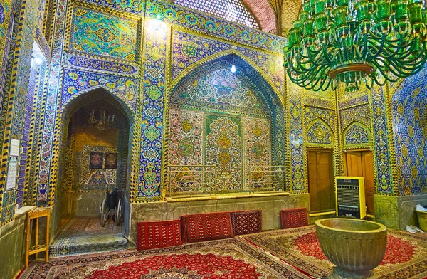 Isfahan Iran Oktober 2017 Inre Den Pittoreska Mohammad Bagher Shafti — Stockfoto