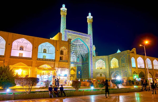 Isfahánu Írán Října 2017 Setmění Naqsh Jahan Square Stal Velmi Royalty Free Stock Fotografie