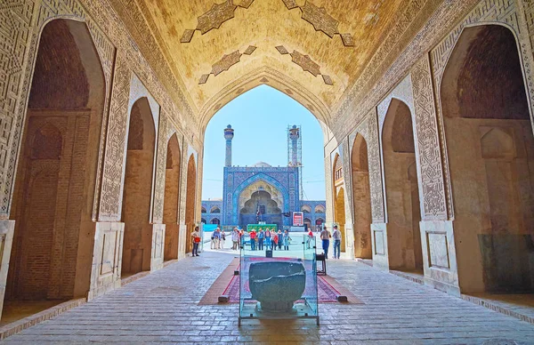 Isfahan Iran Oktober 2017 Blick Von Der Nordhalle Der Jameh — Stockfoto