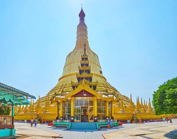 Bago Myanmar Februar 2018 Das Malerische Bildhaus Mit Hohem Pyatthat — Stockfoto