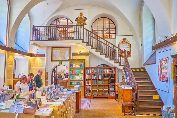 Krakow Poland June 2018 Small Book Shop Variety Old Modern — Stock Photo, Image