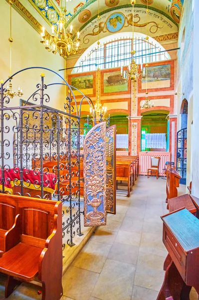 Krakow Poland June 2018 Small Prayer Hall Remah Synagogue Fine — Stock Photo, Image