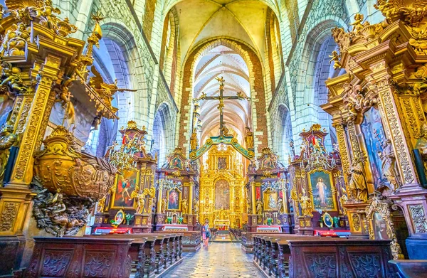 Krakow Polonia Junio 2018 Basílica Del Corpus Christi Cuenta Con — Foto de Stock