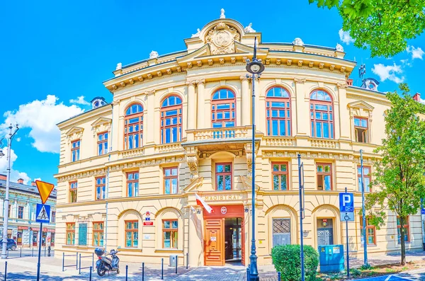 Krakow Poland June 2018 Historical Municipality Edifice Podgorze District Beautifully — Stock Photo, Image