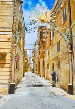 Şehir Bayramı dekorasyon Rabat, Malta