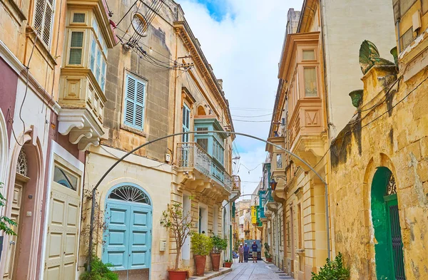 Rabat, Malta'da kaybolmak — Stok fotoğraf