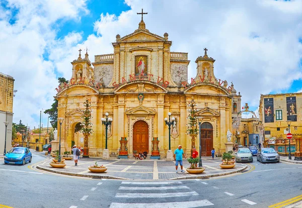 Η εκκλησία του Αγίου Παύλου στη Ραμπάτ, Μάλτα — Φωτογραφία Αρχείου