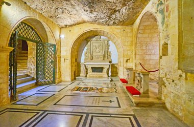 St Paul Grotto, Rabat, Malta kilisede