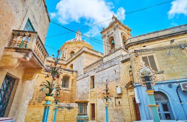 Kubbe ve Rabat, Malta St Paul Kilisesi'nin çan kulesi