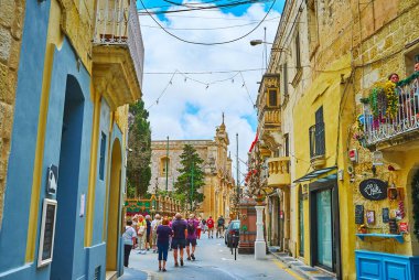 Turist sokak, Rabat, Malta