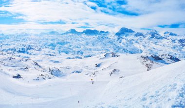 Dachstein Alplerinde, Salzkammergut, Avusturya