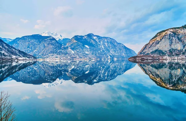 La nature de Hallstatter see, Salzkammergut, Autriche — Photo