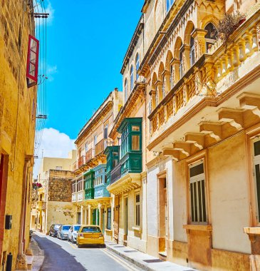 Rabat, Malta ortaçağ sokaklarında