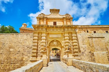 Mdina, Malta Main (Vilhena) kapısı