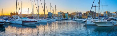 Msida bağlantı noktası, Malta Panoraması