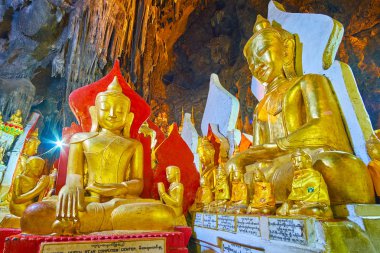 Süslü resimler-Pindaya Mağarası, Myanmar