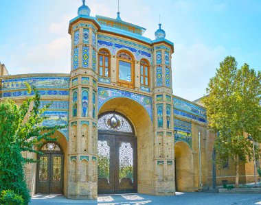 Serdar-e Bagh-e Melli kapısı, Tahran, Iran Panoraması