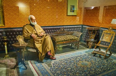 Hossein Aqa Malek rekreasyon içinde kabine, Malek Müzesi, Te