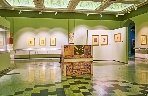 Ancient calligraphy in Malek Museum, Tehran, Iran — Stock Photo, Image