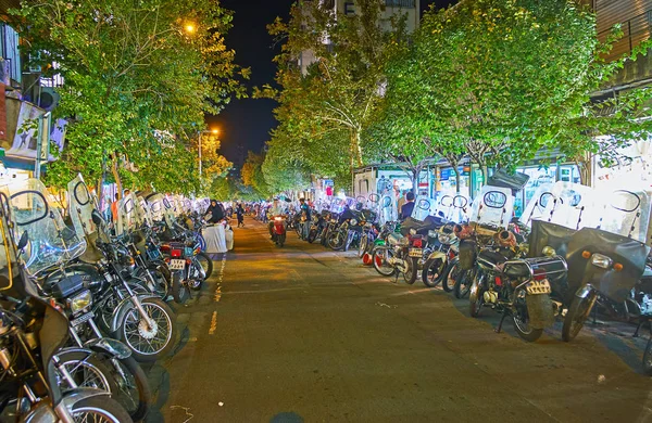 Bisikletler-Tahran 'da — Stok fotoğraf