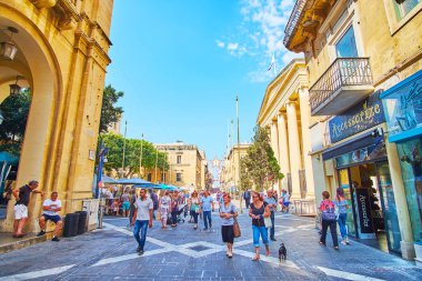 Yürümek Republic Street, Valletta, Malta